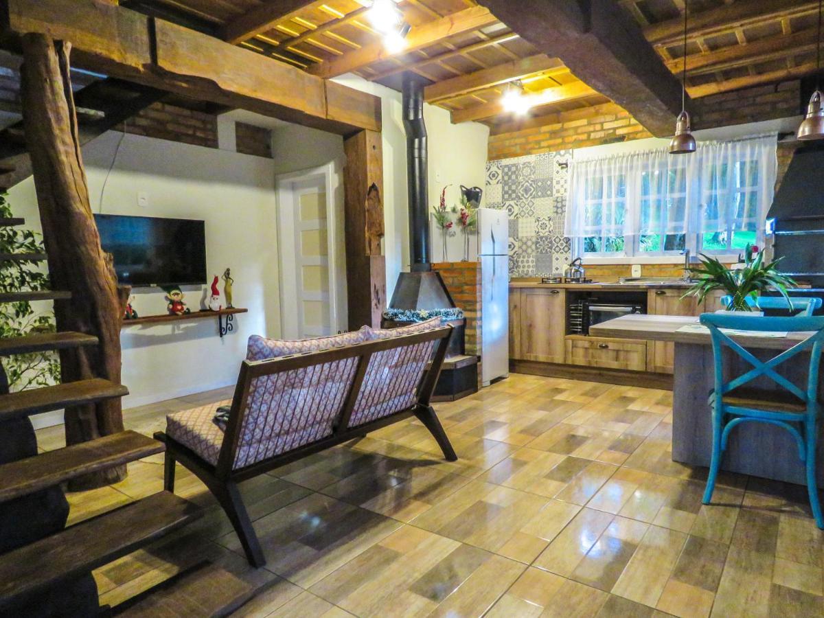 Rancho Do Lucas - Cabana E Chale Sao Bento do Sul Luaran gambar